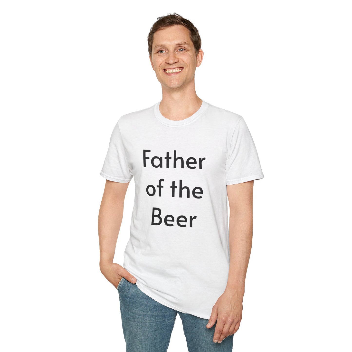 Father of the Beer T-Shirt — Funny Father's Day Beer Dad Tee
