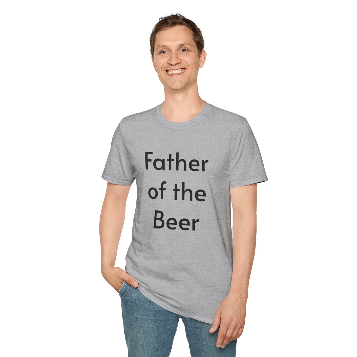 Father of the Beer T-Shirt — Funny Father's Day Beer Dad Tee